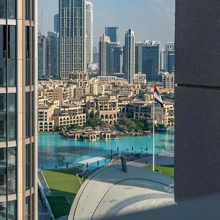 Burj Khalifa Views - 5 Min Walk From Dubai Mall - Upgraded - Designer Choice - 8 People - Dubai Opera المظهر الخارجي الصورة