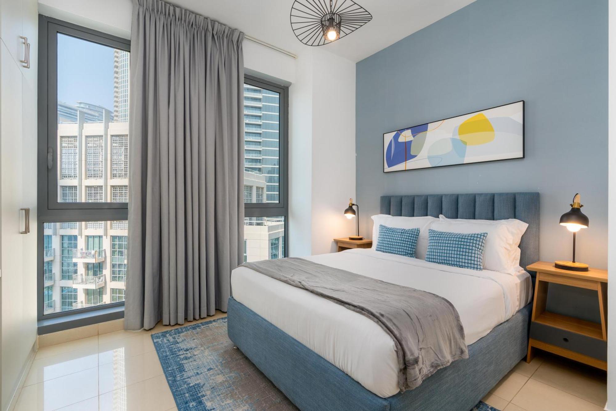 Burj Khalifa Views - 5 Min Walk From Mall - Upgraded - Designer Choice - 8 People - Opera شقة