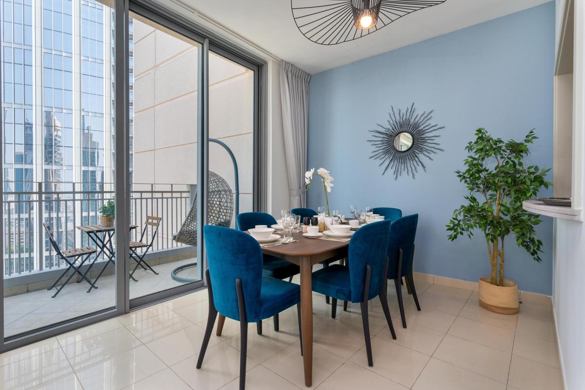 شقة Burj Khalifa Views - 5 Min Walk From Mall - Upgraded - Designer Choice - 8 People - Opera *